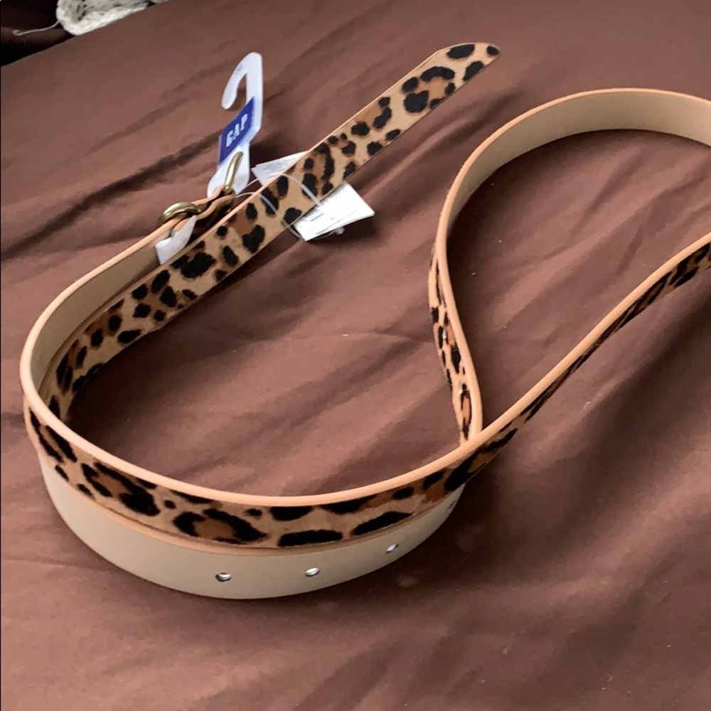 Leopard belt from the Gap